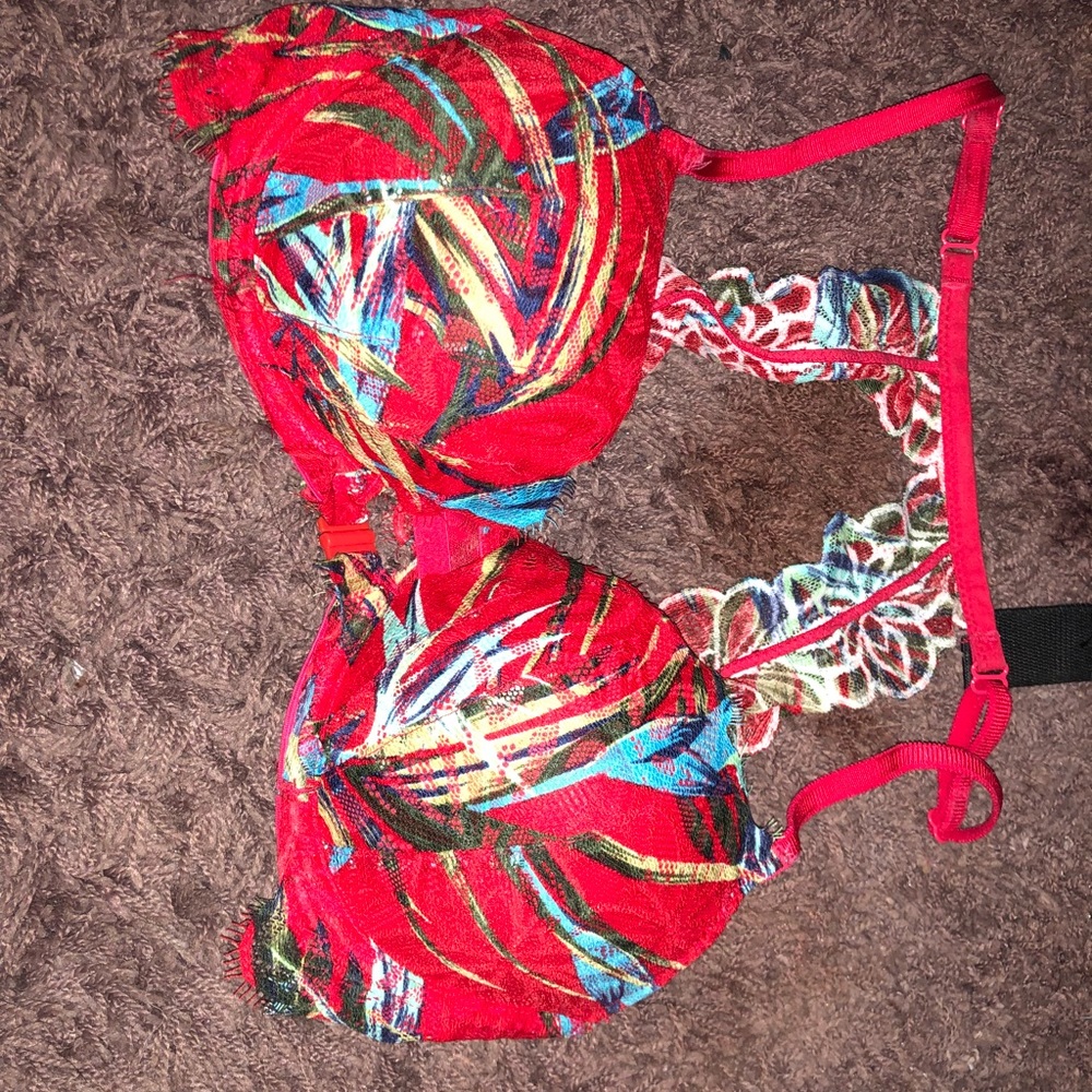 PINK Floral Bralette